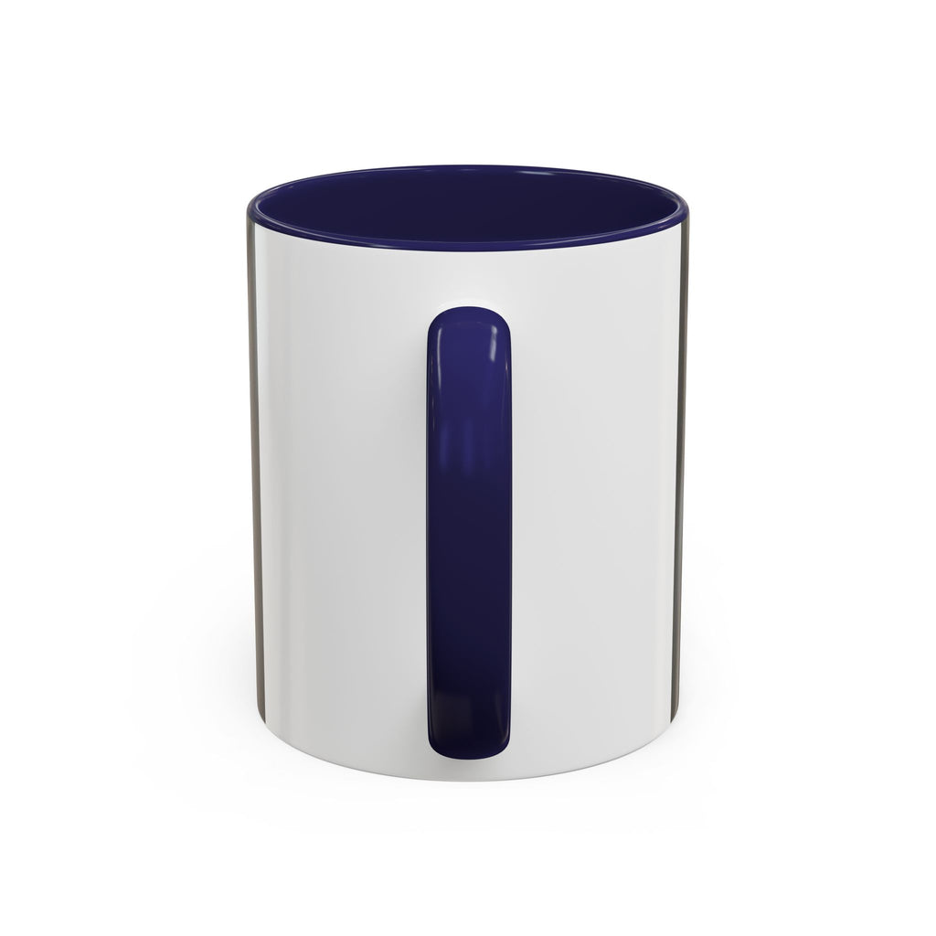Black Emblem Coffee Mug — Bold 3D Crest Accent Mug