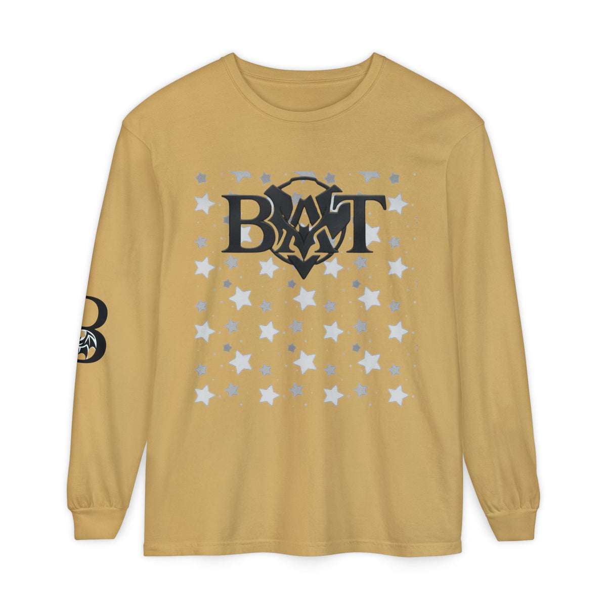 Bat Logo Starfield Long Sleeve Tee