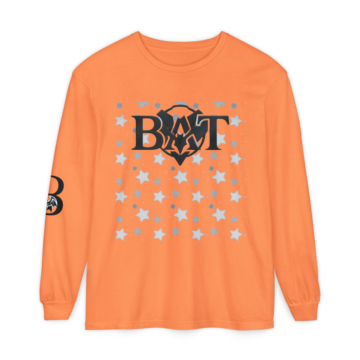 Bat Logo Starfield Long Sleeve Tee