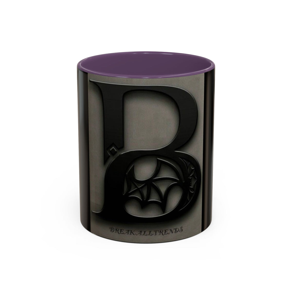 Gothic Letter B Coffee Mug – Monogram Initial Accent Mug (11oz / 15oz)