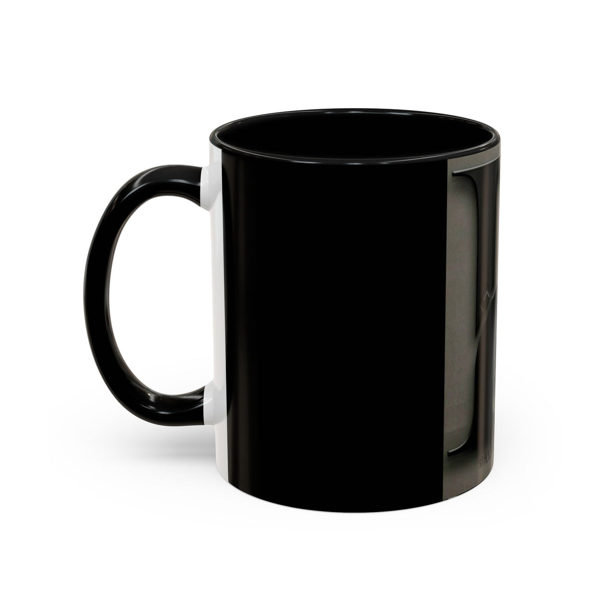 Gothic Letter B Coffee Mug – Monogram Initial Accent Mug (11oz / 15oz)